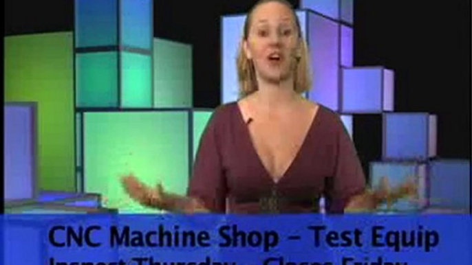 CNC Machine Shop Test Equipment Auction