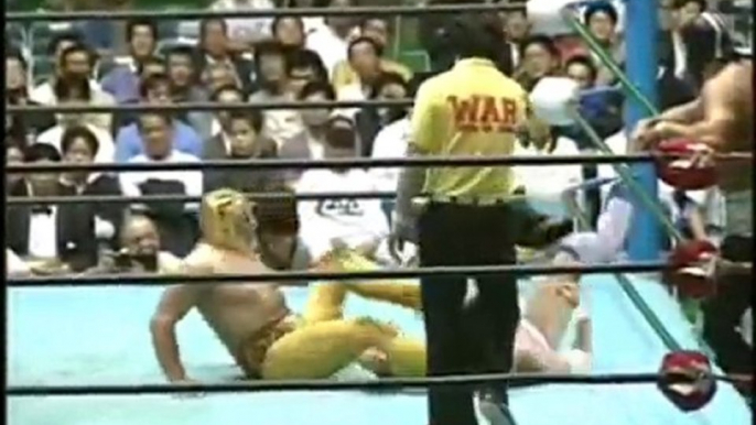 4.27.94 Jericho & Isin Ricky vs.Mil Mascaras & Dos Caras