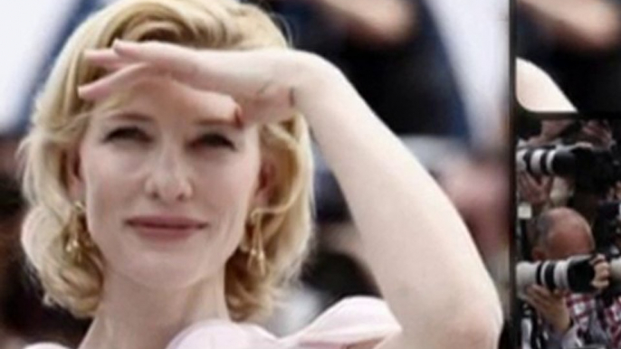 Cannes, Film Festival, Cate Blanchett enchants.