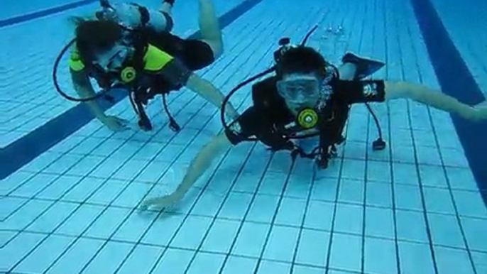 Plongée Sous marin, piscine, angers