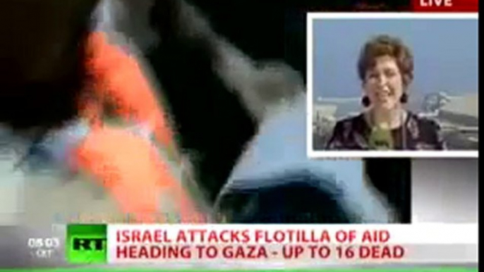 Israel attacks Gaza aid ships - civilians killed