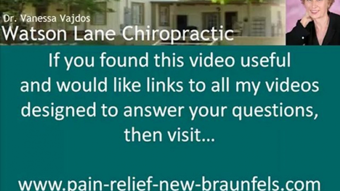 Pain Relief New Braunfels, What are advantages to chiroprac