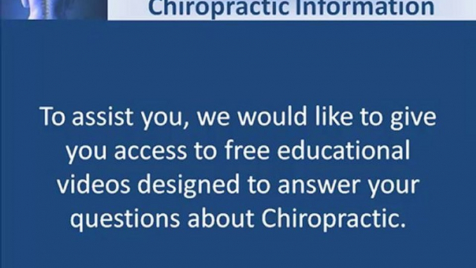 San Antonio Chiropractic, Chiropractic Videos