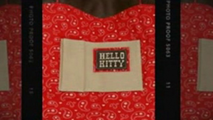 Western Hello Kitty Tote Bag