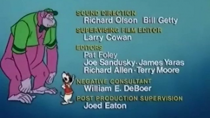 Tom & Jerry Grape Ape Show end credits with MGM logo