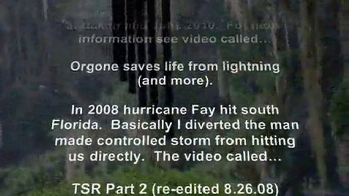 Orgone protects us from toxic Gulf oil/chemical effects