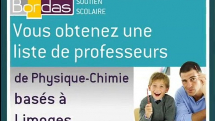 Cours particulier Physique-Chimie - Limoges