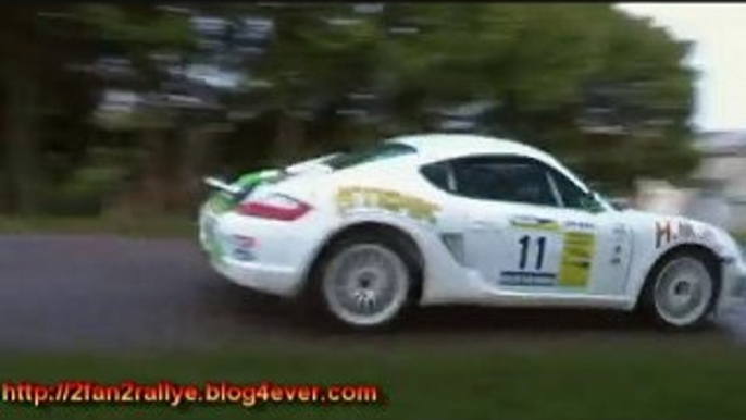 Rallye du Marais Pascal Chevallier Porsche Cayman