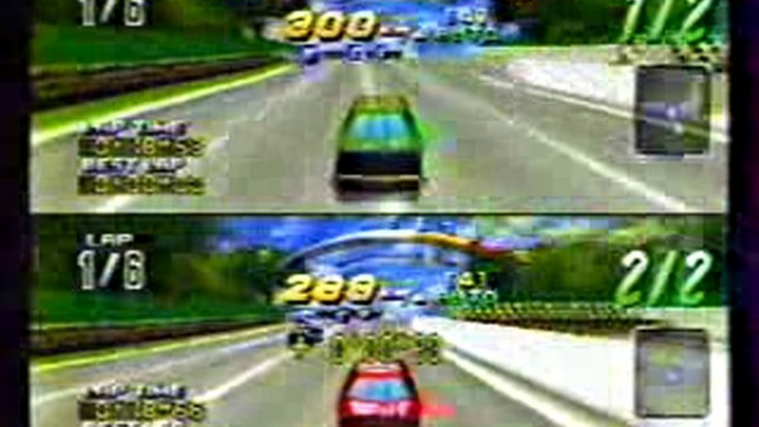 Publicité Daytona USA SEGA SATURN 1996