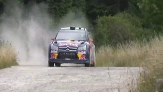 Ogier et Räikkönen en essais avec la C4 WRC