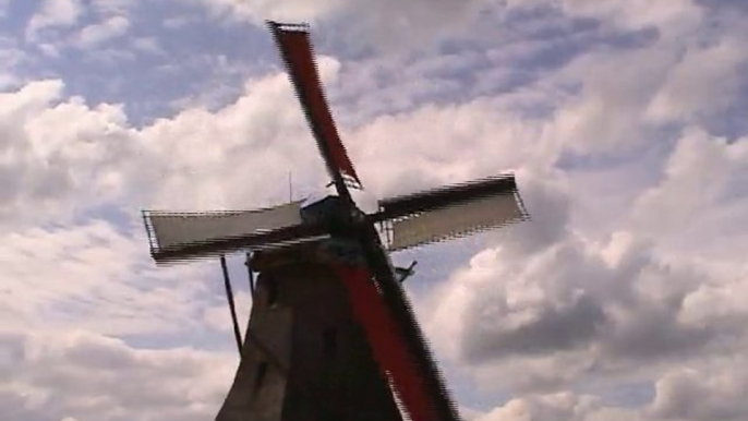 Traditional Dutch Windmills, the Netherlands (Holland)