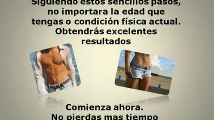 Sin Grasa Abdominal. Para tener Abdominales Sexys