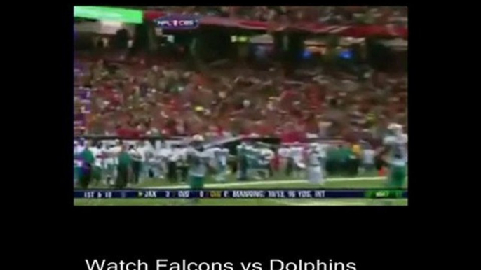 Watch Falcons vs Dolphins Online NFL Football Game Live