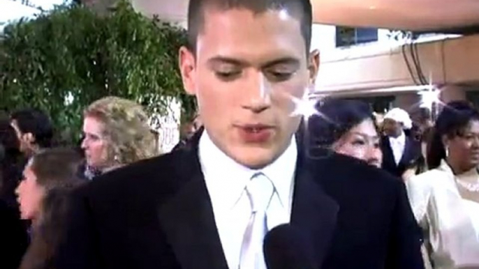 Wentworth Miller at the Annual Golden Globe Awards #2