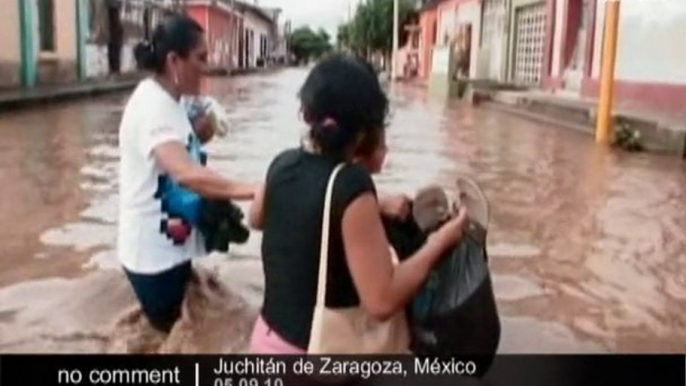 Floods in Southern Mexico - no comment