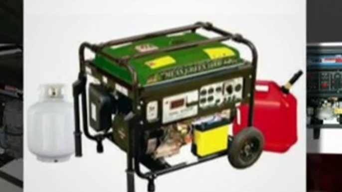 Tri Fuel Portable Generators to Buy for Safety!