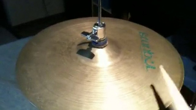 ISTANBUL hi-hat cymbals 13' green stamp