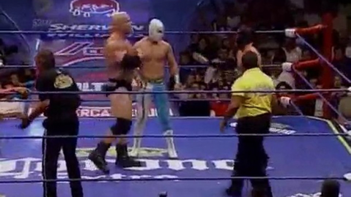 Místico, StrongMan, Valiente vs Terrible, Texano, Volador