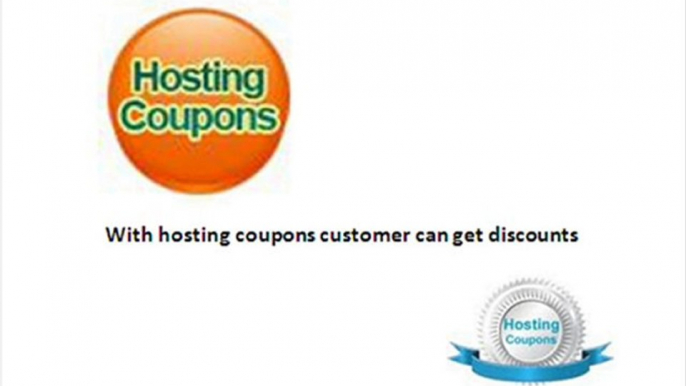 Hosting Coupons and Discounts