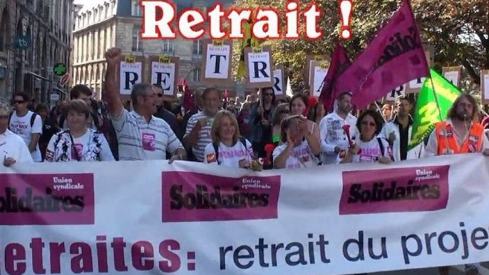 Manifestation Retraites 12 octobre 2010 à Bx