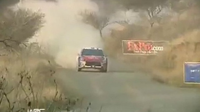 WRC 2010 - Rally Mexico - Loeb and Elena with Citroen Racing