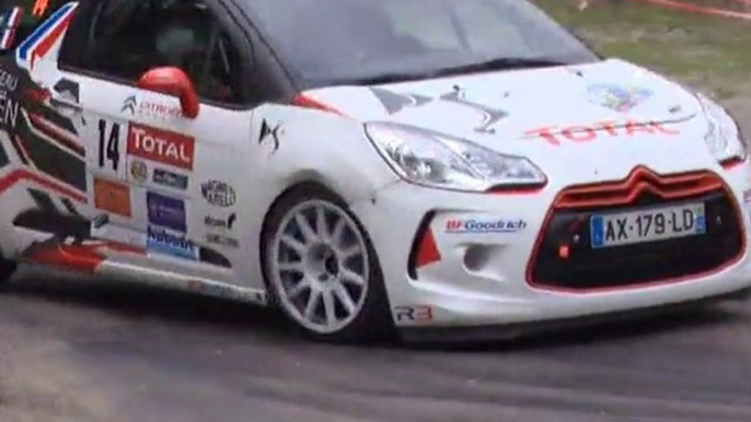 Rallye - Critérium des Cévennes - DS3 R3 contre Clio R3