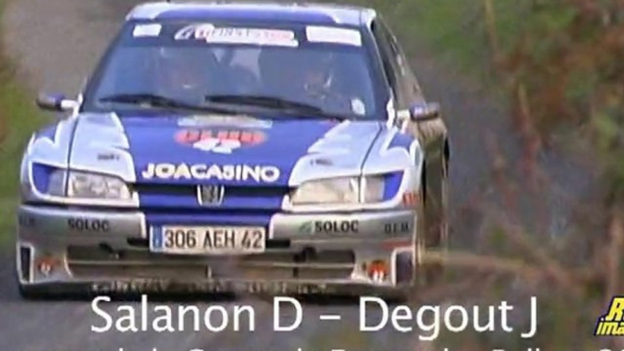 D Salanon, J Degout, vainqueur Coupe de France des Rallyes