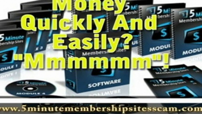 5 minute membership sites scam | 5 minute membership sites