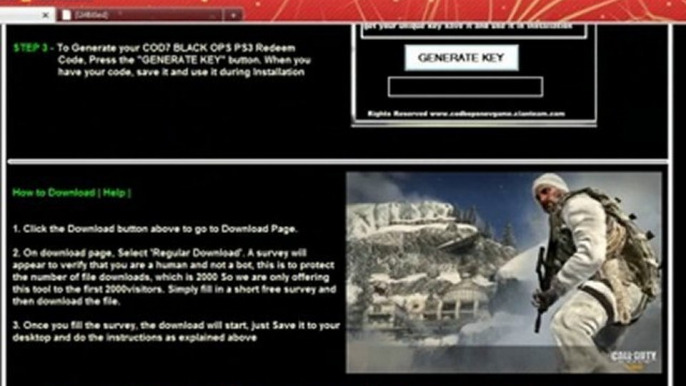 Free Blackops Cracks & Cheats  PS3 XBOX 360 & PC