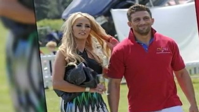 Katie Price and Leandro Penna Pucker up at the Polo