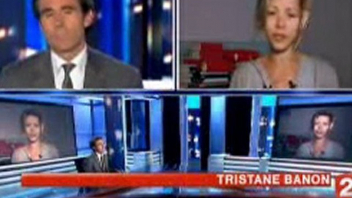 Tristane Banon face à Pujadas