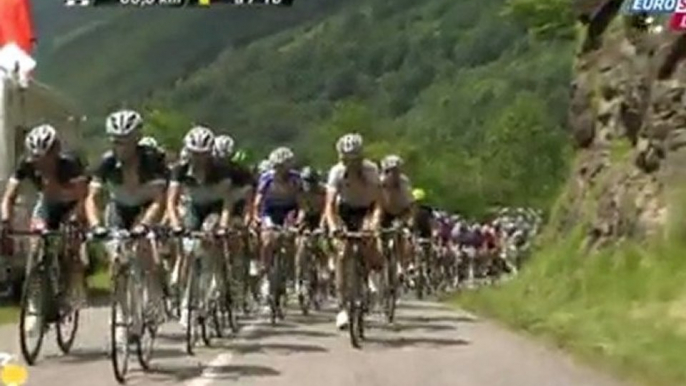 Tour de France 2011 - ÉTAPE 14 - Saint-Gaudens=>Plateau de Beille 168.5 km(15)