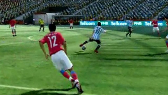Grupo B - P20-Argentina-Corea Simulacion 2010 FIFA World Cup South Africa de EA Sports
