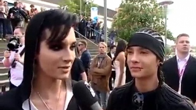 VIVA COMET 2010 Backstage with Tokio Hotel (russian subs)