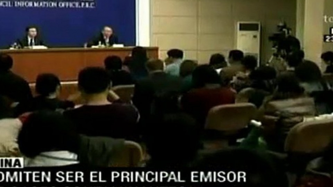 China admite ser el principal emisor de gases contaminantes