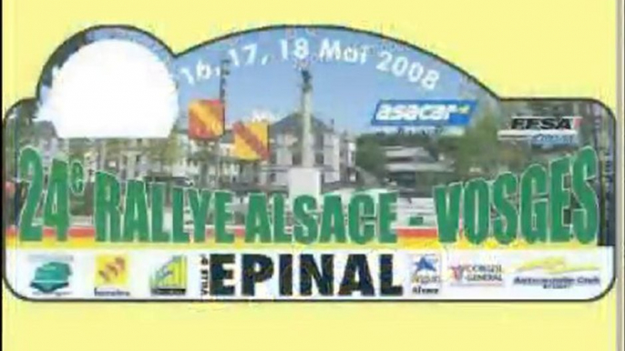 Rallye Alsace Vosges 2008 (1ère partie)