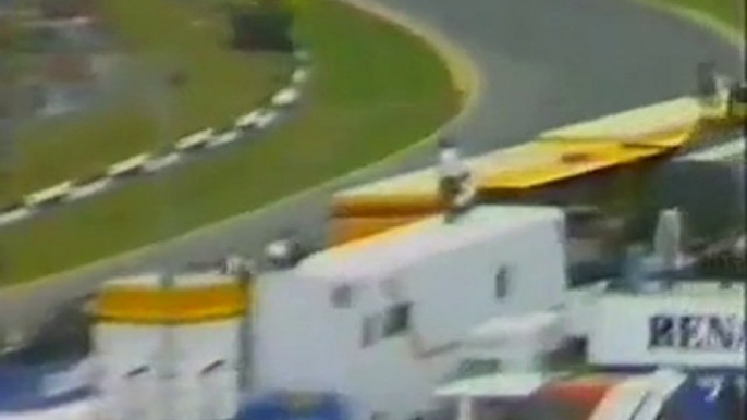 Nigel Mansell F1 Overtakes