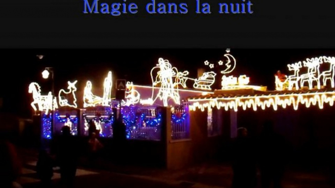 Illuminations de Noël au Pontet (Vaucluse)