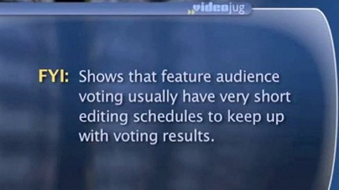 Reality TV Editing : How long does it take to edit a reality show?