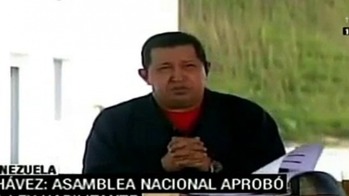 Chávez rebate críticas de la oposición