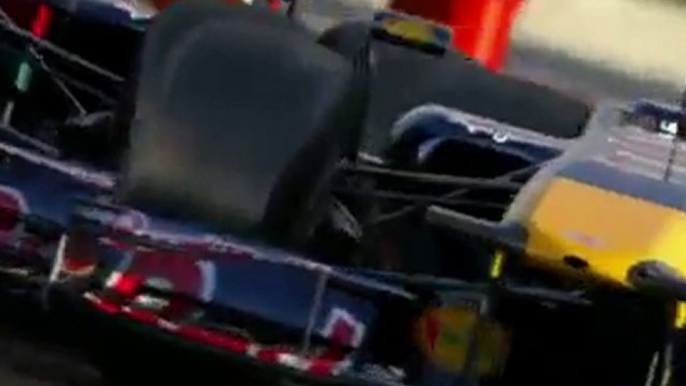 F1 CGI - South Korea's new circuit w/Mark Webber, Red Bull Racing