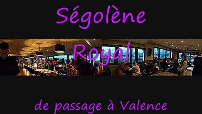 Ségolène Royal de passage à Valence