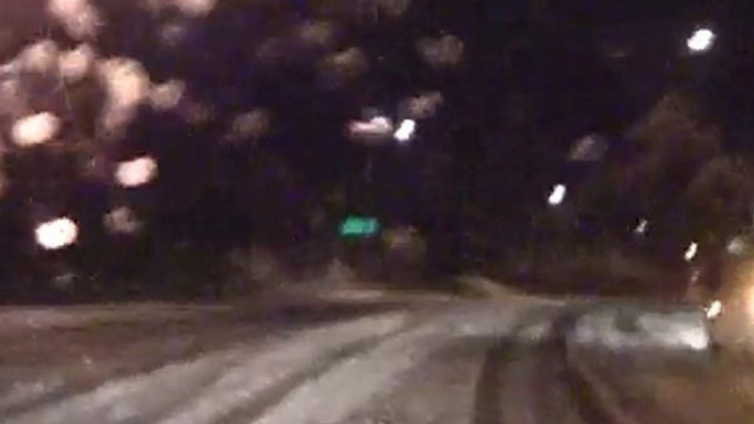 Snow Falls In Santa Clarita Valley