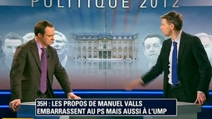 35h : les propos de Manuel Valls embarrassent au PS mais aussi à l’UMP