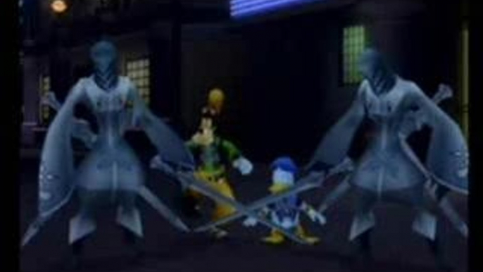 Kingdom Hearts II--Sora vs Roxas