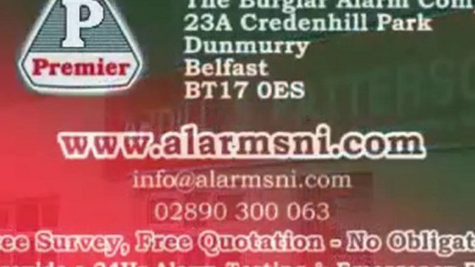 Burglar Alarm Systems Belfast - Premier Security Systems