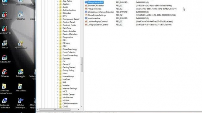 Optimiser windows -Modifier le registre, par Neetch