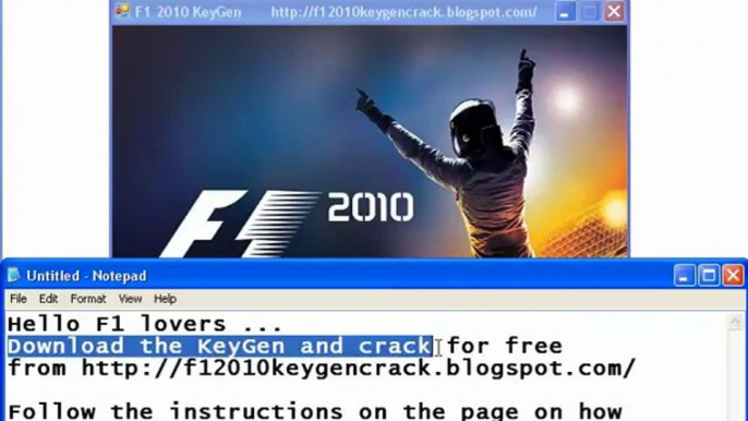 [HOT] F1 2010 KeyGen + Crack FREE download *100% ...