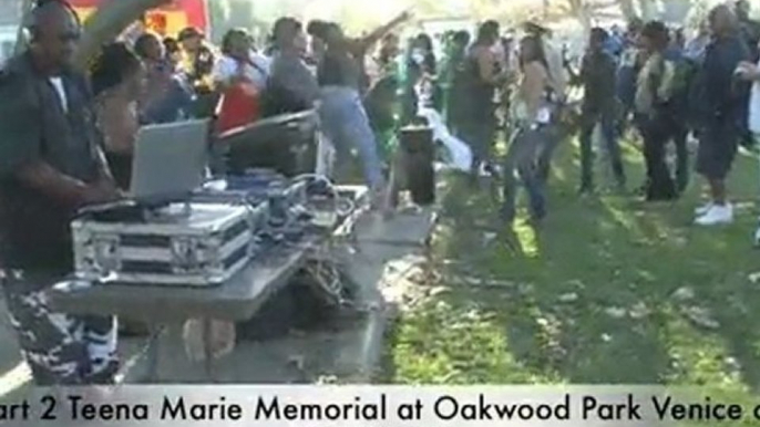 Part 2 Teena Marie Memorial Service at Oakwood Park in Venice Beach, Ca