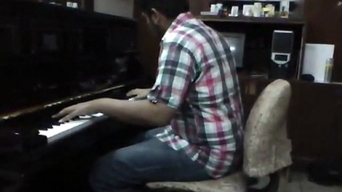 Rythem Bansal plays Beethoven - Moonlight Sonata Mvt.1 on the piano